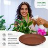 Heimwerkercenter Pflanzkübel MePla Untersetzer Cylindro ø12 cm, Terrakotta, wetterfester Kunstoff Bild 3