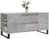 vidaXL Couchtisch Betongrau 102x44,5x50 cm Holzwerkstoff 831008 Bild 3