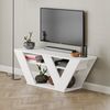 Decortie TV-Schrank Pipralla Moderner TV-Ständer Multimedia Mit Einlegeböden, 110 x 30 x 40 cm Bild 3
