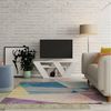 Decortie TV-Schrank Pipralla Moderner TV-Ständer Multimedia Mit Einlegeböden, 110 x 30 x 40 cm Bild 2