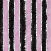 Moritz Flauschvorhang aus Chenille 56 x 185 cm pink schwarz Türvorhang als Fliegenschutz Insektenschutz für Camping Wohnwagen Bild 5