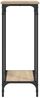 vidaXL Konsolentisch Sonoma-Eiche 75 x 30,5 x 75 cm Holzwerkstoff 837708 Bild 5