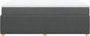 vidaXL Boxspringbett mit Matratze Dunkelgrau 120x200 cm Stoff 3285561 Bild 5