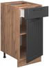 Küchenunterschrank Fame-Line Dunkelgrau 40 cm , AP Anthrazit Vicco Bild 5