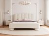 Compleo Polsterbett Polsterbett Boucle Stoff, Designerbett, Bubble bett, MADE IN EU (Japandi design), TOPSELLER, Wolkenbett modern Bild 3
