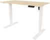 Bisley E-StarterTech elektrisch höhenverstellbarer Schreibtisch 140x60 cm in ahorn - Elektrischer Tisch höhenverstellbar mit Memory-Funktion, EST251406-396-014 Bild 1
