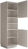 Vente-unique - CARMEO Küchenmöbel Holz, Platte Beige - B 58 cm x H 204 cm x L 60 cm Bild 4