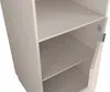 Vente-unique - CARMEO Küchenmöbel Holz, Platte Beige - B 58 cm x H 204 cm x L 60 cm Bild 5