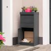 Westmann Paketbox "Piet", anthrazit, 50 x 37 x 105 cm Bild 3