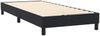 vidaXL Boxspringbett mit Matratze Schwarz 80x220 cm Samt 3317381 Bild 5
