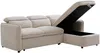 Vente-unique - MANUKO Sofa Stoff Beige - B 164 cm x H 76 cm x L 235 cm Bild 4