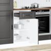 vidaXL Küchenunterschrank Porto Schwarz Holzwerkstoff 853948 Bild 3