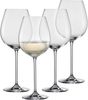 SCHOTT ZWIESEL Allround Weinglas Vinos (4er-Set), anmutige Weingläser für Rot- und Weißwein, spülmaschinenfeste Tritan-Kristallgläser, Made in Germany (Art.-Nr. 130011), Kristall Bild 1