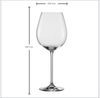 SCHOTT ZWIESEL Allround Weinglas Vinos (4er-Set), anmutige Weingläser für Rot- und Weißwein, spülmaschinenfeste Tritan-Kristallgläser, Made in Germany (Art.-Nr. 130011), Kristall Bild 3