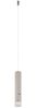 Akku Pendelleuchte PELO Beige, dimmbar, abnehmbarer Leuchtenkopf Ø 3,8cm Bild 2