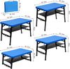 SURFOU Tabletttisch Klapptisch Balkontisch Klapphocker Tapeziertisch Gartentisch Klappbar, Gartentisch Klappbar Camping Stuhl Kleiner Tisch Klappbar Balkontisch Bild 3
