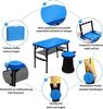 SURFOU Tabletttisch Klapptisch Balkontisch Klapphocker Tapeziertisch Gartentisch Klappbar, Gartentisch Klappbar Camping Stuhl Kleiner Tisch Klappbar Balkontisch Bild 2