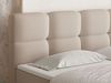 GrainGold Boxspringbett mit Bettkästen RIVON, Modern Bett mit Kopfteil - 160x200 cm, Beige (1x Bett + 1x Topper) Bild 3