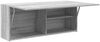 vidaXL Bad-Wandschrank Grau Sonoma 100x25x40 cm Holzwerkstoff 860108 Bild 4