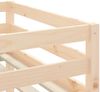 vidaXL Kinderhochbett mit Tunnel Rosa 90x200 cm Massivholz Kiefer 3206993 Bild 3