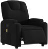 vidaXL Massagesessel Elektrisch Schwarz Stoff 3204358 Bild 3