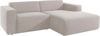 andas Ecksofa Noord, mit Kedernaht, Breite 234 cm, Cord, Struktur, Webstoff Bild 3