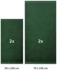 Blumtal Handtuch Set Premium 4 oder 6-TLG. Frottier Set - 100% Baumwolle, Frottee (Set, 4-St), Oeko-TEX Zertifiziert Bild 2
