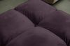 KAWOLA Polsterhocker VIVIEN Hockerbank Velvet purple 41 x 73 x 108 cm Bild 2
