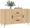 vidaXL Sideboard Sonoma-Eiche 100x36x60 cm Holzwerkstoff 828143 Bild 3