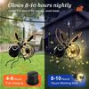 FELIXLEO LED Solarleuchte 2er Bienen Solar Hängelampen Garten Deko wetterfest LED Clip Bild 2