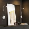 LED Wandlampe in nickel matt, satiniert Globo SERPENT 24109W Bild 5