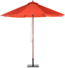 Sonnenschirm ⌀ 270 cm rot TOSCANA Bild 5