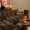 Bronx71 Ecksofa Luca Chenille mocha links Bild 4