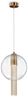Maytoni Pendelleuchte Flusso bronze 3000K Kugel 25cm Bild 2