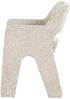 Armlehnstuhl Bigfoot - Chenille-Stoff Sand Bild 2