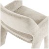 Armlehnstuhl Bigfoot - Chenille-Stoff Sand Bild 5