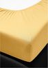 Irisette Jupiter 0008/46 100x200 cm Spannbetttuch honig Bild 3