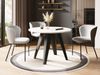 WFL GROUP Esstisch Glory (erhältlich in zwei Größen – 90/100 cm, ausziehbar auf 130/140 cm), platzsparender Tisch für kleine Küche, Esszimmer oder Wohnzimmer Bild 5