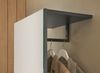 Garderobe Center in grau matt 50 x 200 cm Bild 3