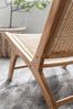 Sessel Lazy aus Teakholz, skandinavischer Stil, Natur, komfortables Design für Dein Zuhause Bild 5
