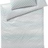 JOOP! Bettwäsche Cornflower Gleam 4106 4 Aqua Mako Satin 200 x 220 + 2x 80 x 80 cm Bild 3