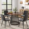 MODFU Essgruppe Stylisches Esstisch,Esszimmerstühle,Esstisch-Set, (5-tlg, Stuhl:44*41*86 Esstisch:Durchmesser 80 cm, Höhe 76 cm) Bild 5