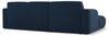 Micadoni Ecksofa Molino 4-Sitzer Links Boucle Dunkelblau Bild 3
