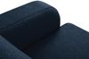 Micadoni Ecksofa Molino 4-Sitzer Links Boucle Dunkelblau Bild 5
