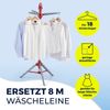 EASYmaxx Wäscheständer in Grau/Rot Bild 2