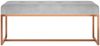 vidaXL Sitzbank Grau 110x36x45 cm Samt 350603 Bild 3