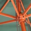 Sonnenschirm Florida, Gartenschirm Marktschirm, Ø 3m Polyester/Holz ~ olivgrün Bild 5