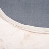 Pergamon Fellteppich Fellteppich Luxus Super Soft Plush Rund, Rund, Höhe: 25 mm Bild 2