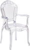 Esszimmerstuhl transparent 2er Set VERMONT II Bild 3