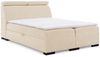 Boxspringbett Bett NESTOR 120x200cm Set. 1 in Stoff Dress Me Beige Bild 5